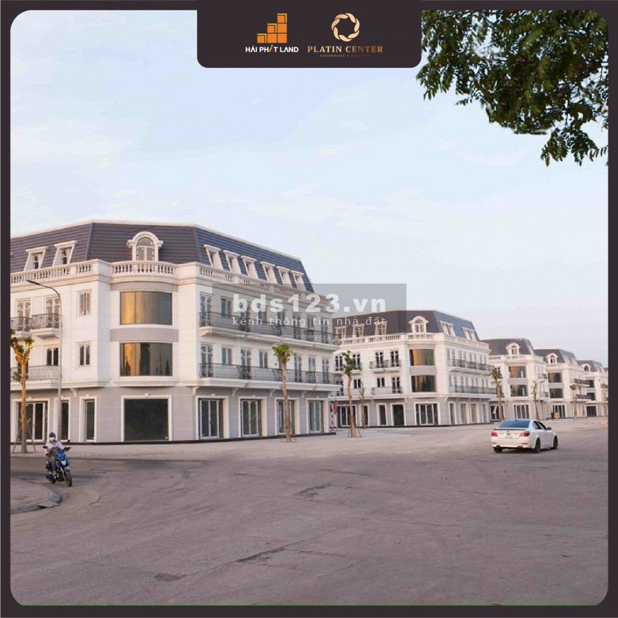 Chính chủ cần bán lô shophouse vị trí đẹp Platin Center, đã có sổ đỏ