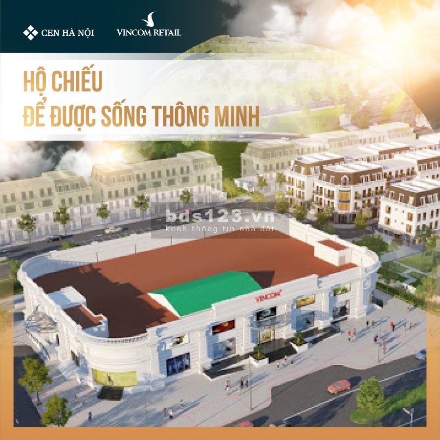 Sở hữu siêu phẩm giới hạn Vincom Shophouse Thái Hòa, giá chỉ từ 4 tỷ