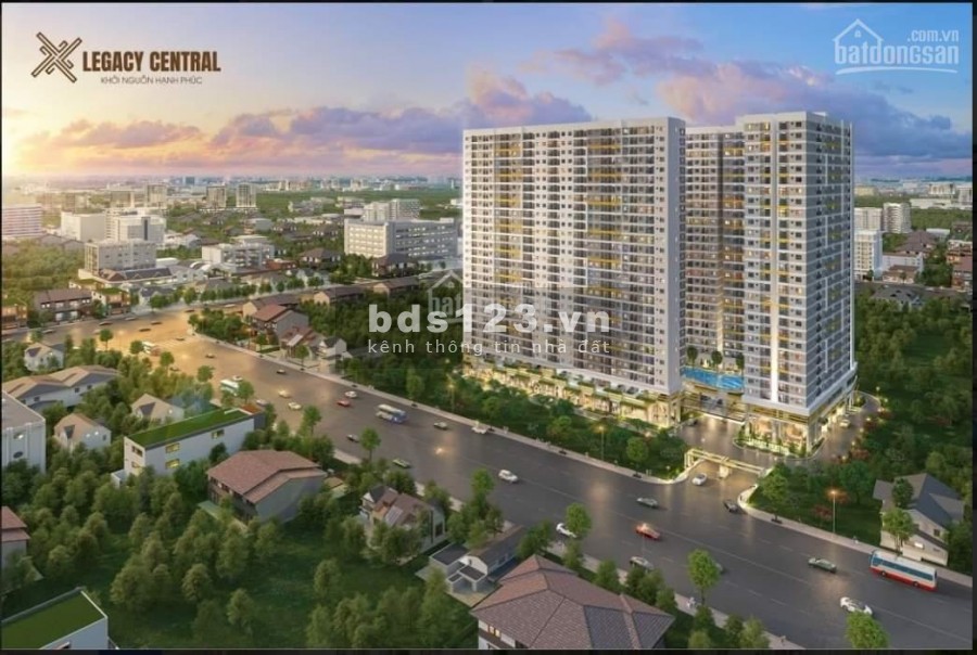 Chỉ 900tr/căn, thanh toán trước 25% khoảng 225tr là sở hữu ngay căn hộ mơ ước tại Legacy Central