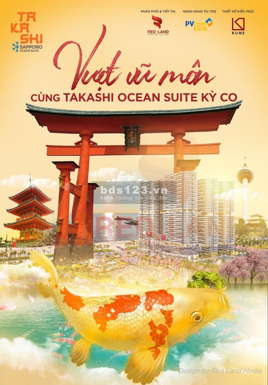 Khám phá căn hộ nghỉ dưỡng cao cấp Takashi Ocean Suite, giá bán 30 triệu/m2