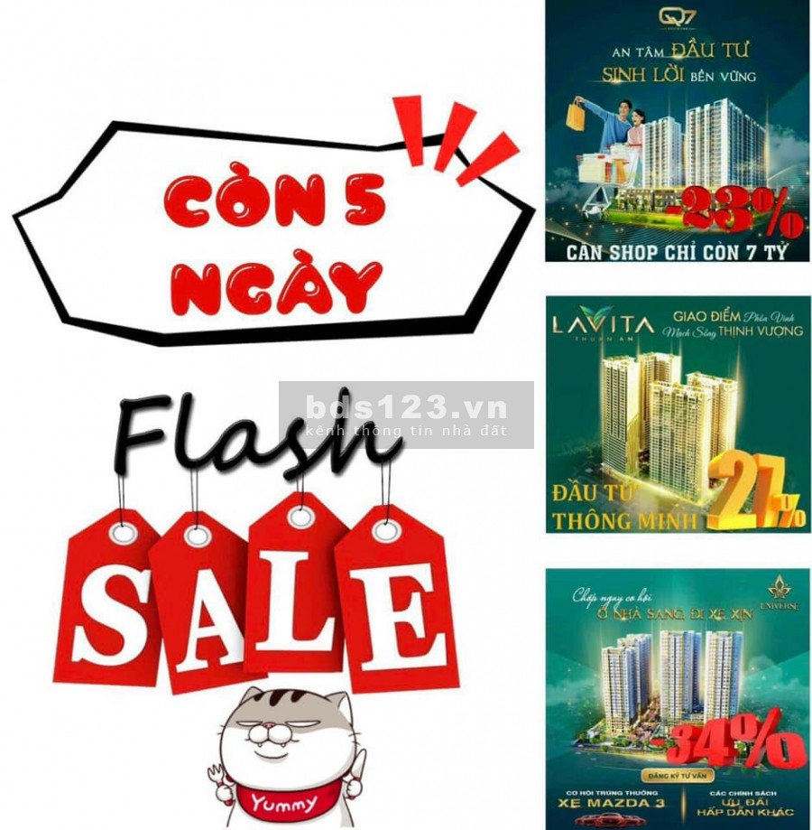 Mua ngay căn hộ Lavita Thuận An vì chỉ còn 4 ngày nhận CK 27% từ cdt Hưng Thịnh