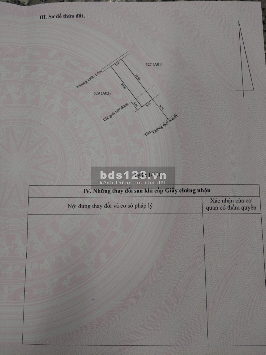 Siêu phẩm đất khu quy hoạch Bàu Vá Lịch Đợi đối diện công viên đường 19.5m, diện tích 100m2