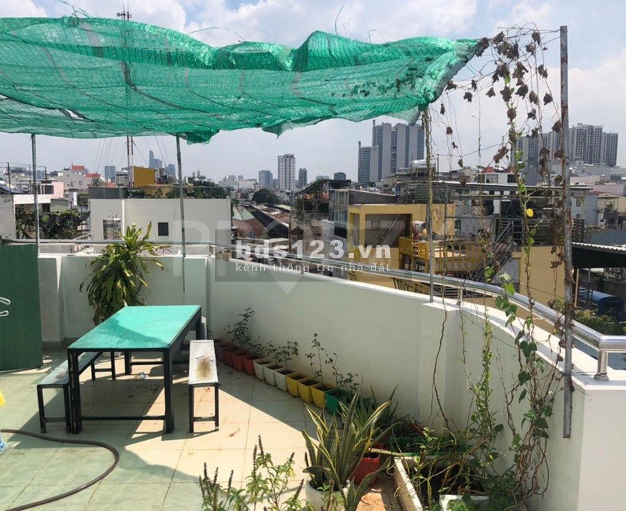 Nhà mặt tiền Quận 3, diện tích sử dụng 5x6m, 4 tấm, giá 12 triệu/tháng, lh 0938.764.277