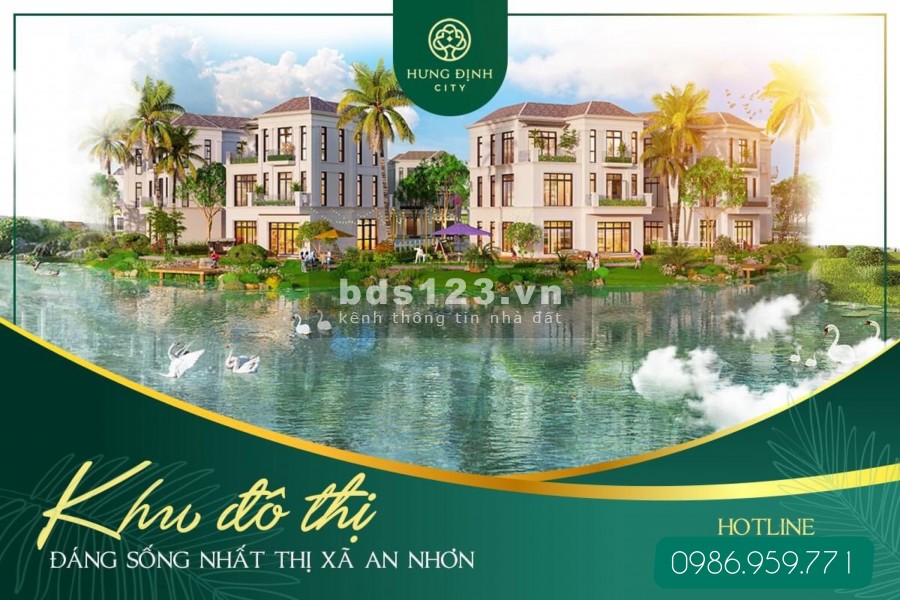 Dự Án Hot Nhất An Nhơn trên 2 Trục Đường Chính Ngô Gia Tự Và Trần Phú, tiện ích đủ