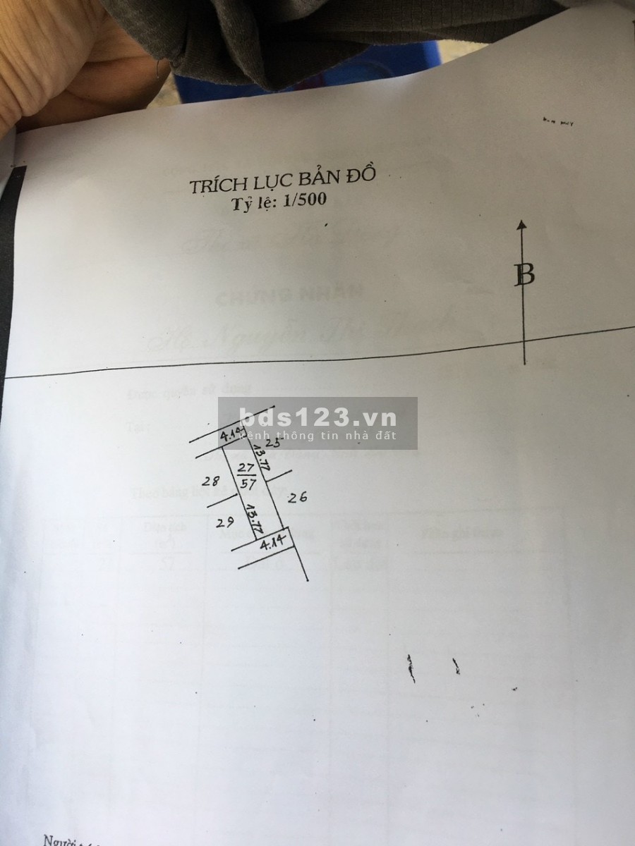 Bán nhà Thanh Bình, Mỗ Lao, Hà Đông, dt 57m2, giá bán 3.8 tỷ, phân lô đầu tư sinh lời, lh 0962602255