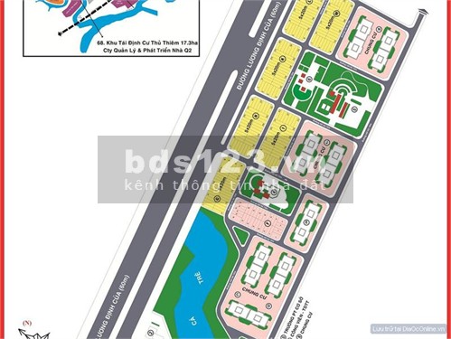 Bán đất dự án Bình Khánh Lương Định Của Dt 5x20m, hướng ĐB Giá 145 triệu/m2, lh 0918860304