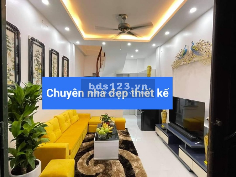 Bán nhà đẹp mới xây thiết kế hiện đại nội thất đẹp Quận Hoàng Mai, sổ đỏ xịn nét