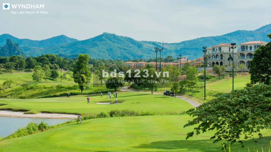 Bán biệt thự Wyndham Sky Lake Resort & Villas Nằm trong top 3 sân golf đẹp nhất Miền Bắc