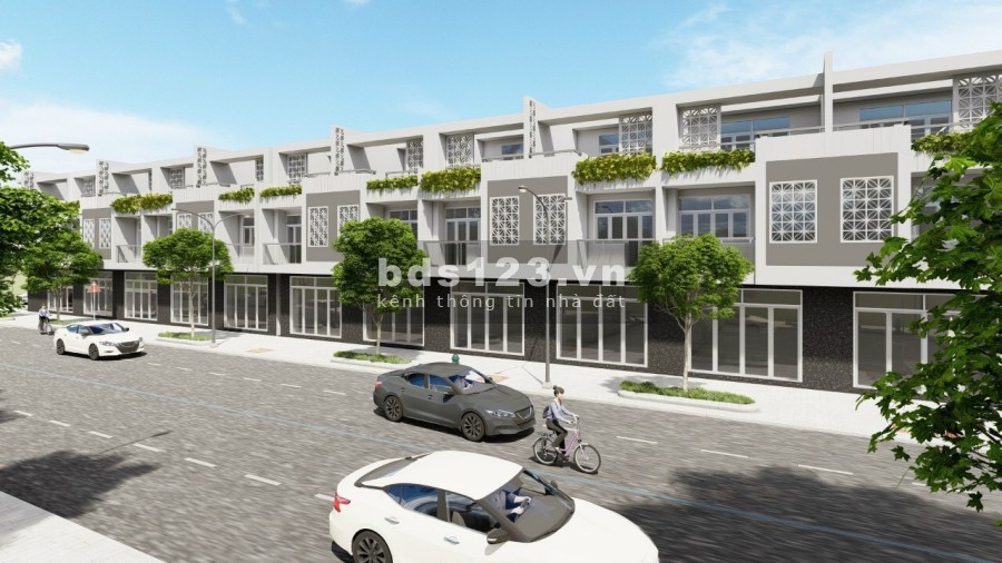 Nhà đất thổ cư mặt tiền Quốc Lộ 1A Trảng Bom, nhà xây sẵn 1 trệt 2 lầu như mẫu nhà