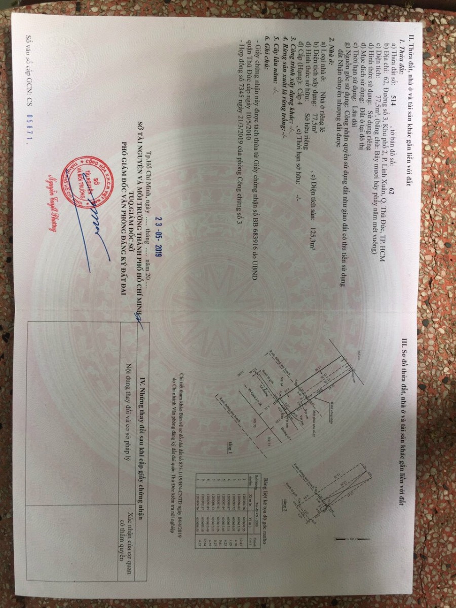 Nhà mặt tiền hẻm đường số 3 Linh Xuân, 2 căn liền kề nhau, sổ sẵn chính chủ