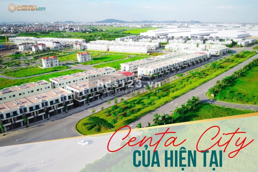 Shophouse 3 tầng 120m2 đường 26m Centa Vsip giá đáy thị trường Từ Sơn