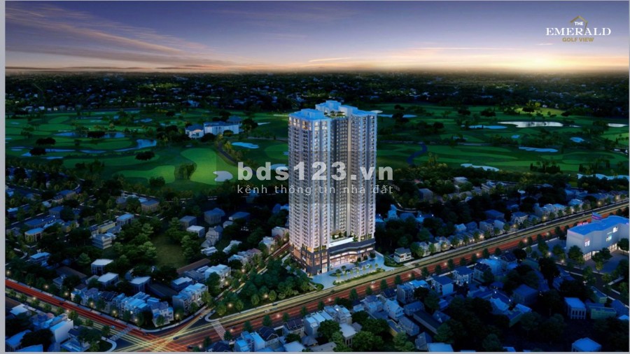 Căn hộ The Emerald Golf mặt tiền Đại Lộ Bình Dương, view sân golf, Chỉ 5% kí ngay HĐMB