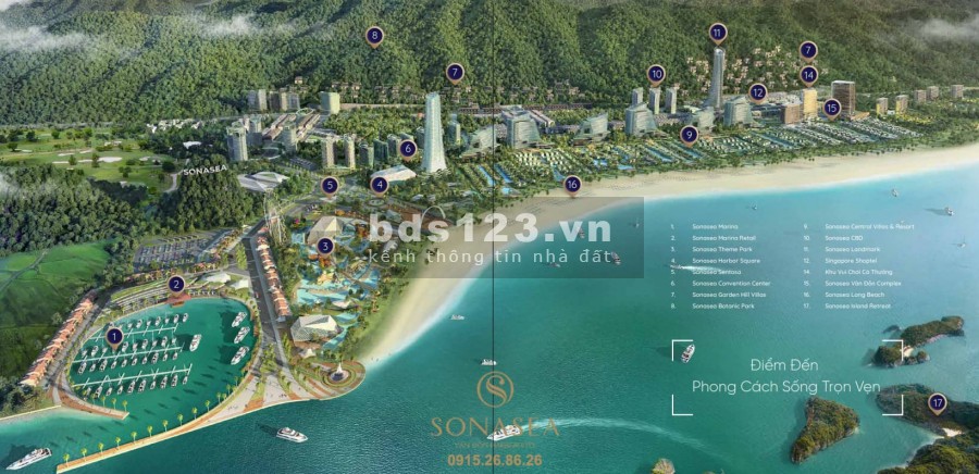 Shoptel 8-20 phòng khu đô thị Sonasea Vân Đồn - CEO Group, sở hữu vĩnh viễn