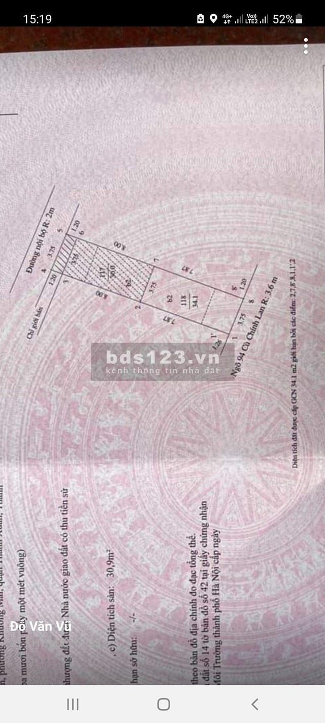 Bá nhà phố Cù Chính Lan, diện tích 30m2, 6 tầng, xe tải nhẹ ra vào thoải mái