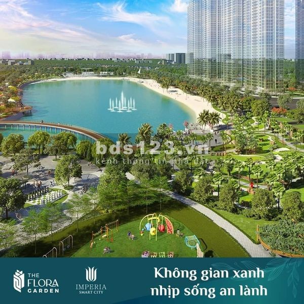 Chỉ từ 200 triệu đã sở hữu căn 2 NGỦ và 3 CÔNG VIÊN tại Imperia Smart City