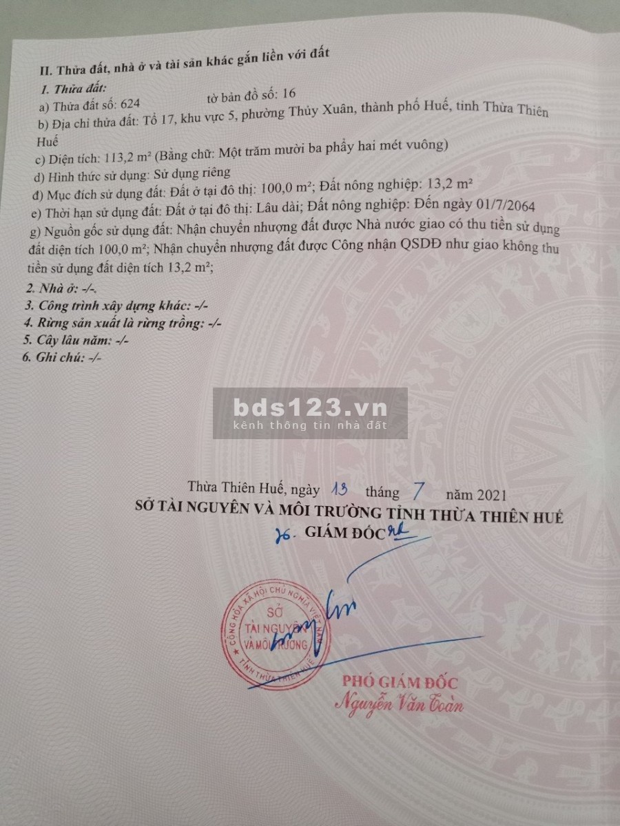  BÁN LÔ ĐẤT ĐẸP THÀNH PHỐ NGANG HƠN 6M GIÁ SIÊU ĐẦU TƯ