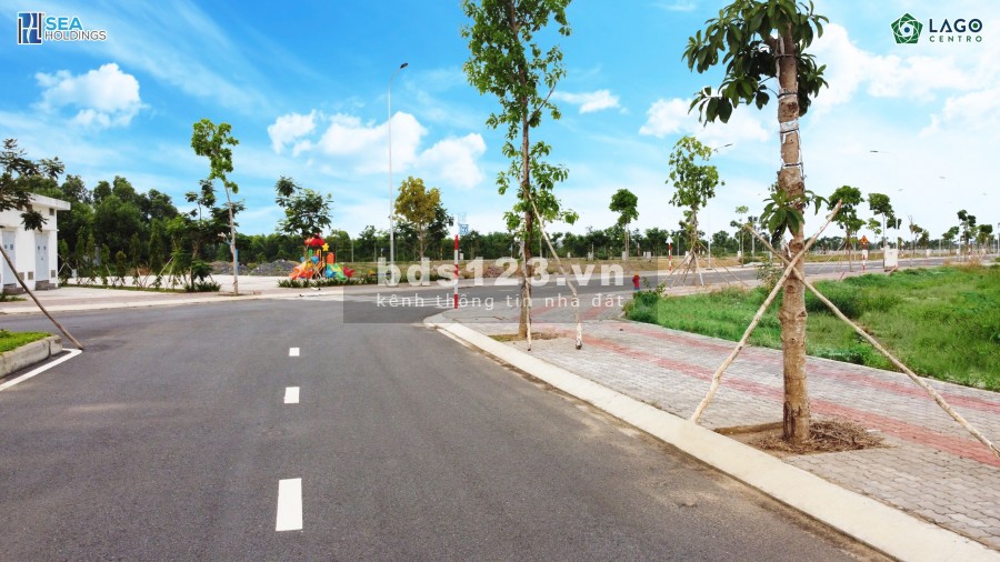 Bán đất nền liền kề dự án lago centro, sổ đỏ từng nền,hỗ trợ vay 70%