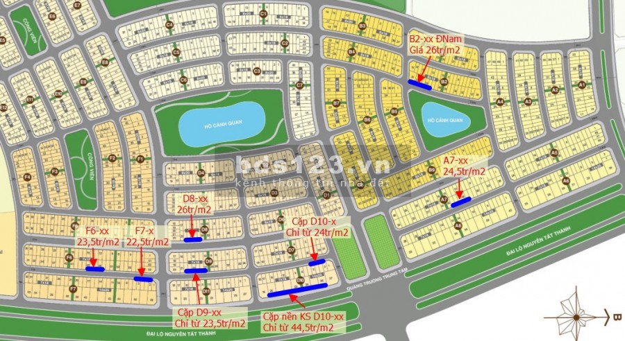 Cập nhật bảng hàng đất biển Bãi Dài Golden Bay 602 tháng 7/2021 từ 16 triệu/m2
