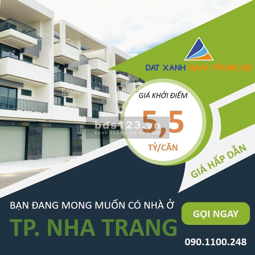 Mở bán 24 căn shophouse thương mại thuộc KĐT VCN Phước Long 2 Nha Trang LH: 0901100248