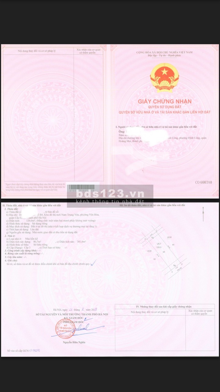 Nhà phố thương mại 5 tầng, phường Trung Hòa, Quận Cầu Giấy, Hà Nội, lh 0907023278