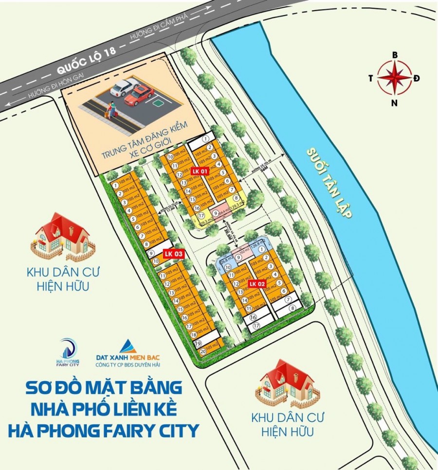 Bán nhà nguyên căn phố liền kề tại Hạ Long, Quảng Ninh, kiến trúc đẹp