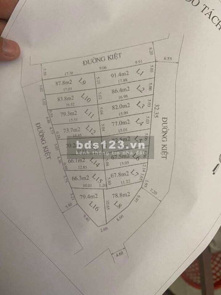 Cần bán lô góc kiệt 15 Tôn Thất Sơn, giá chỉ 1.29 tỷ, bao công chứng, lh 0962792330