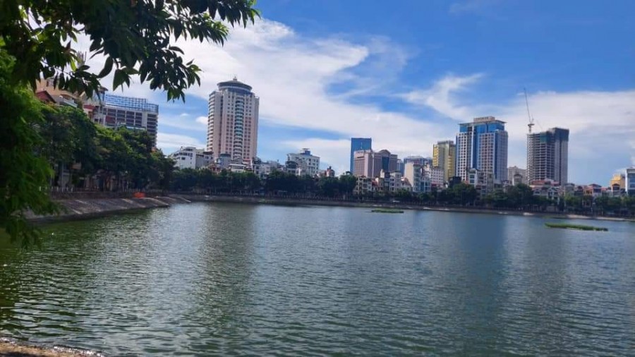 Siêu đẹp rộng mảnh đất view hồ giá bán chỉ 15.8tỷ 102m ngay Mặt Hồ Hoàng Cầu