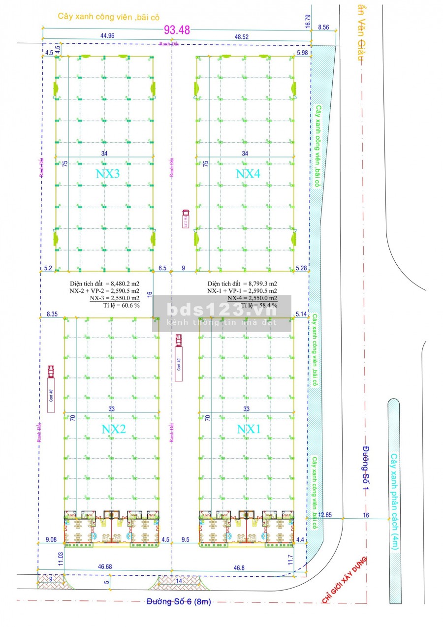 Cho thuê kho xưởng diện tích sử dụng 4420m2 KCN Tân Đô, Đức Hoà Hạ, Long An