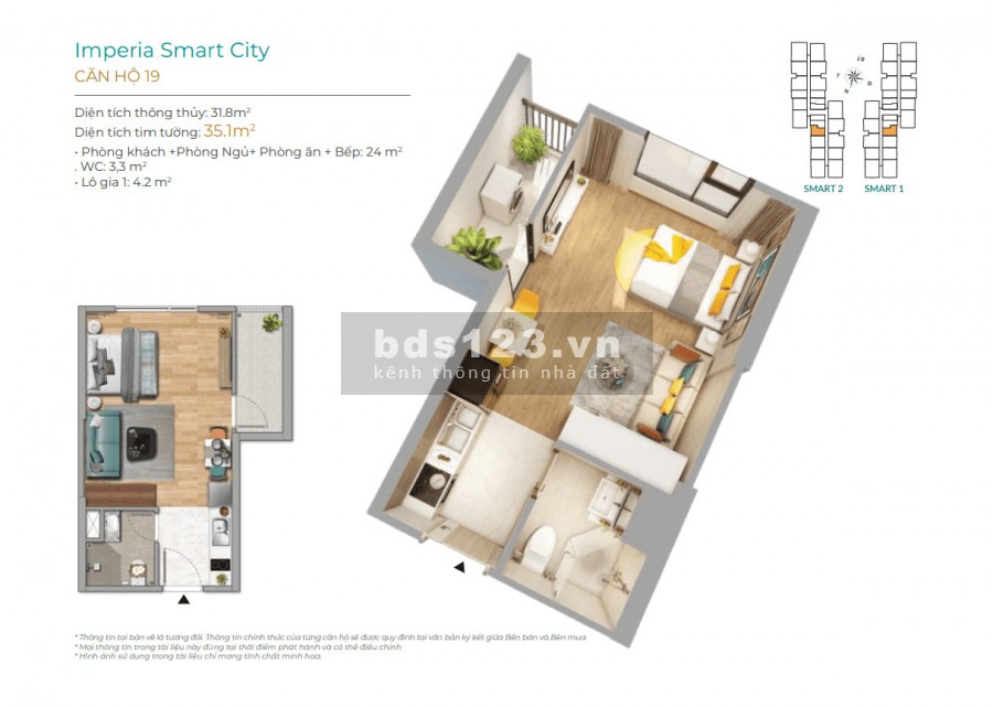 Dự án chung cư Imperia smart city hỗ trợ vay vốn lãi suất 0% trong 2 năm