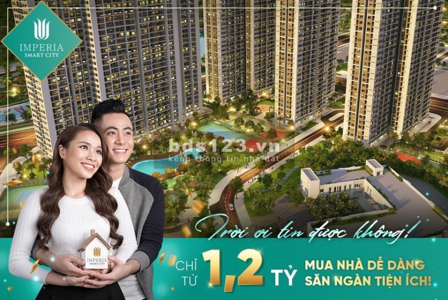 Dự án chung cư Imperia smart city hỗ trợ vay vốn lãi suất 0% trong 2 năm