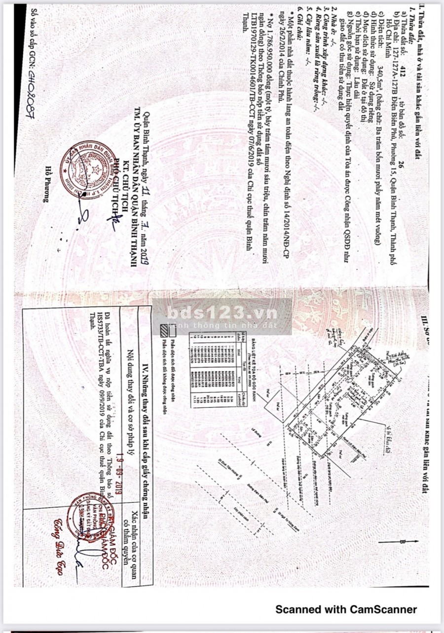Bán nhà mặt tiền đường điện biên phủ, p.15, bình thạnh, tphcm, giá tốt