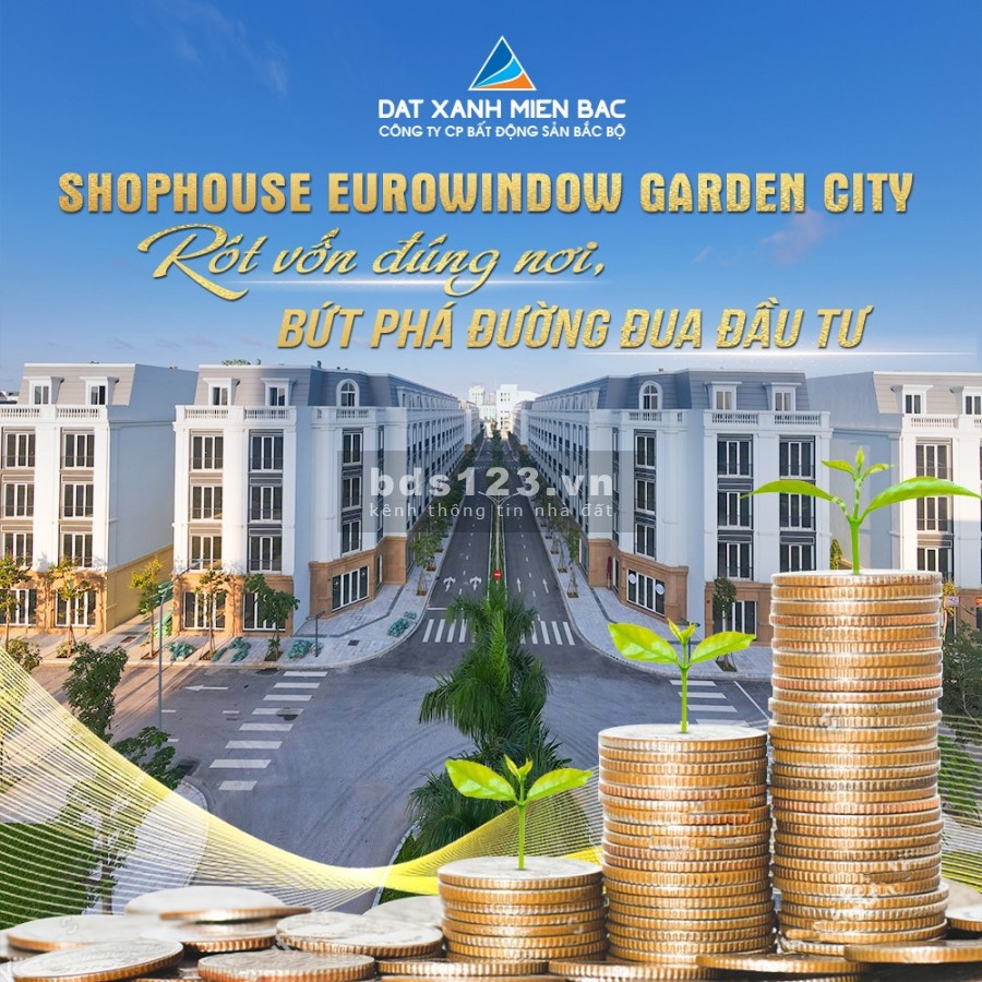 Em cần bán căn Shophouse Trung tâm Thành phố Thanh Hóa, lh Garden City
