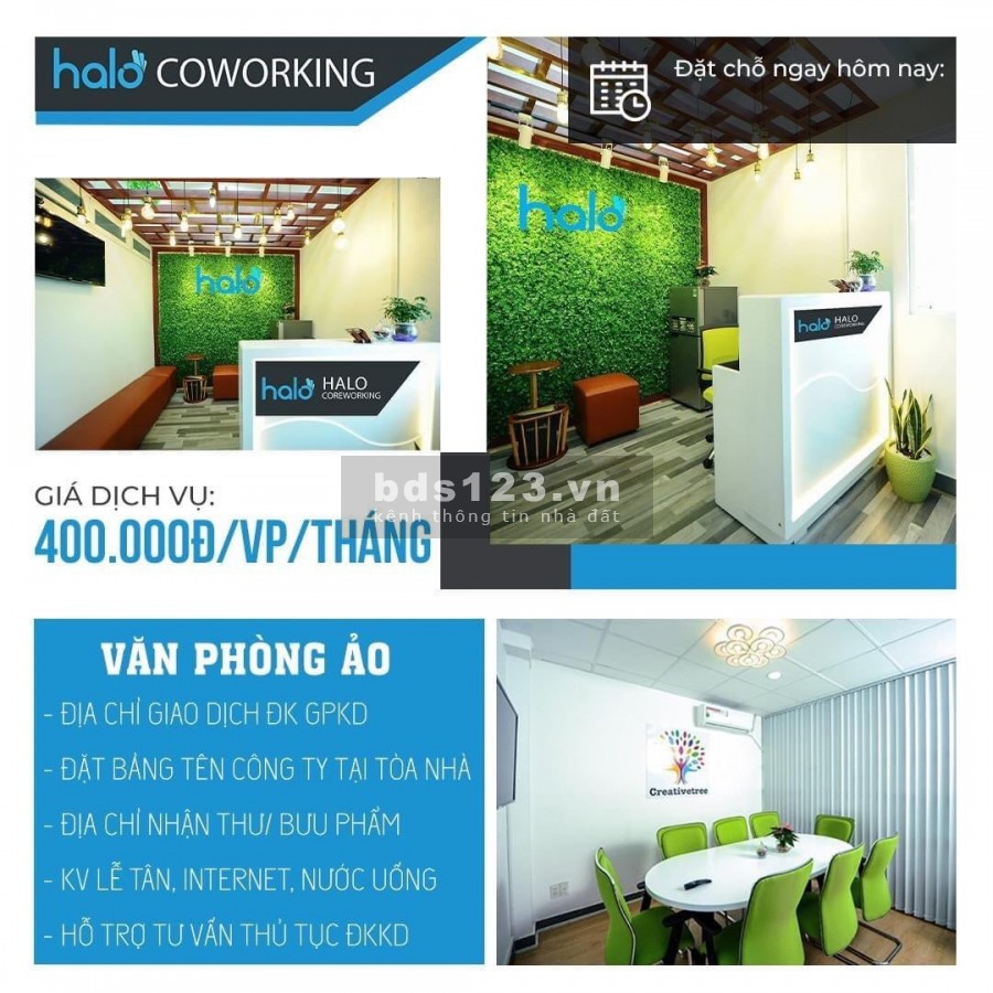 Cho thuê văn phòng ảo Quận 1, giá hỗ trợ mùa dịch 400 nghìn/tháng, tiện ích đủ