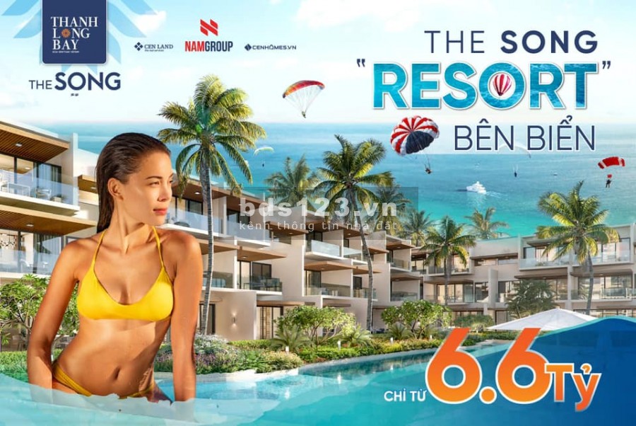 Thanh Long Bay - nhà phố biển giá 6.6 tỷ,SHR, chiết khấu lên đến 1/5, cho vay 75%