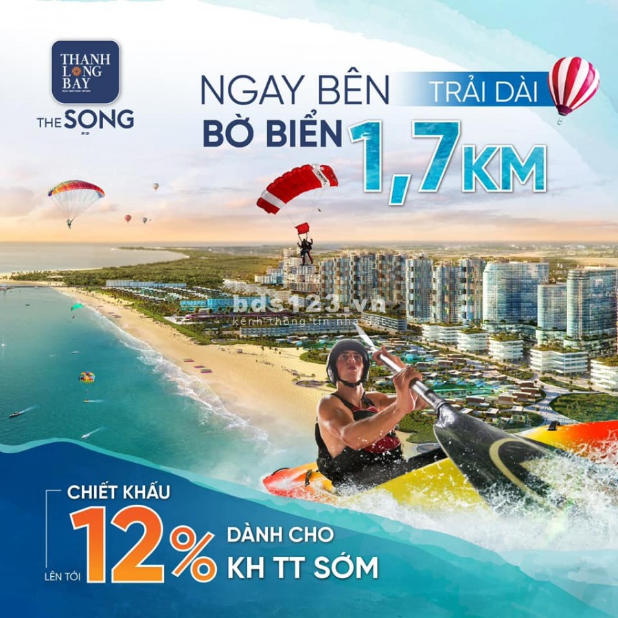 Thanh Long Bay - nhà phố biển giá 6.6 tỷ,SHR, chiết khấu lên đến 1/5, cho vay 75%