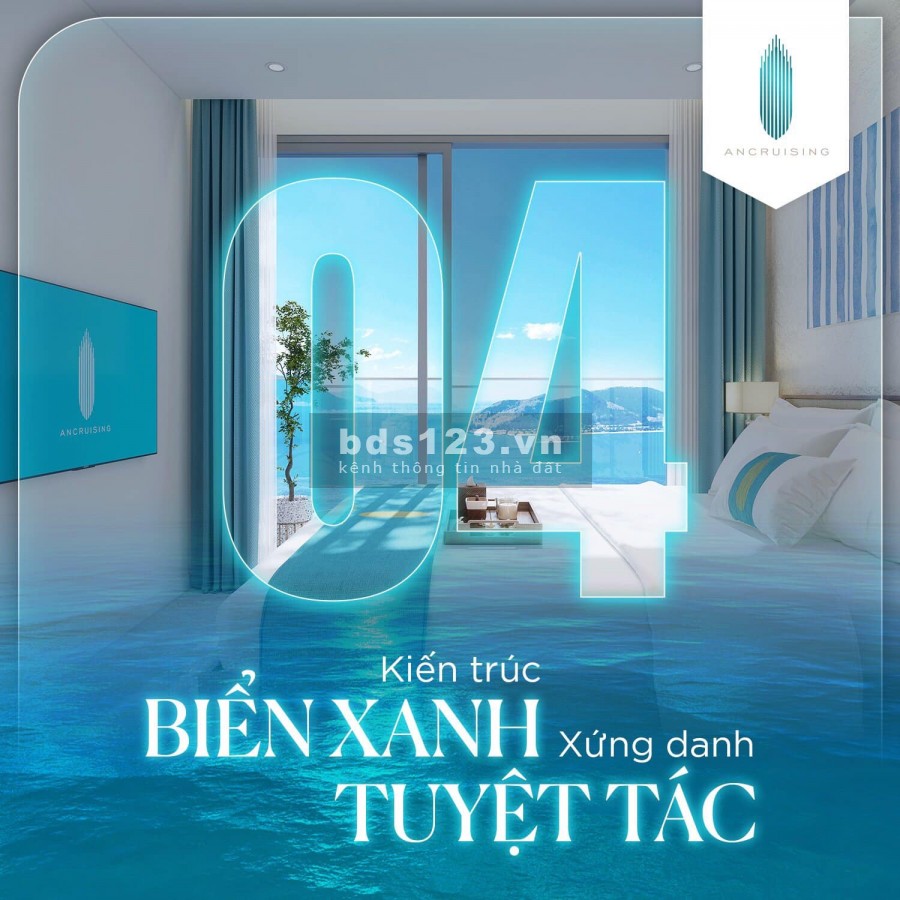Chính chủ bán căn hộ cao cấp 5 sao sở hữu lâu dài thành phố Biển, giá 40 triệu/m2