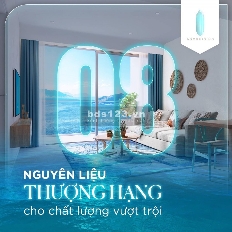 Chính chủ bán căn hộ cao cấp 5 sao sở hữu lâu dài thành phố Biển, giá 40 triệu/m2