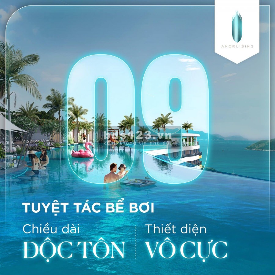 Chính chủ bán căn hộ cao cấp 5 sao sở hữu lâu dài thành phố Biển, giá 40 triệu/m2
