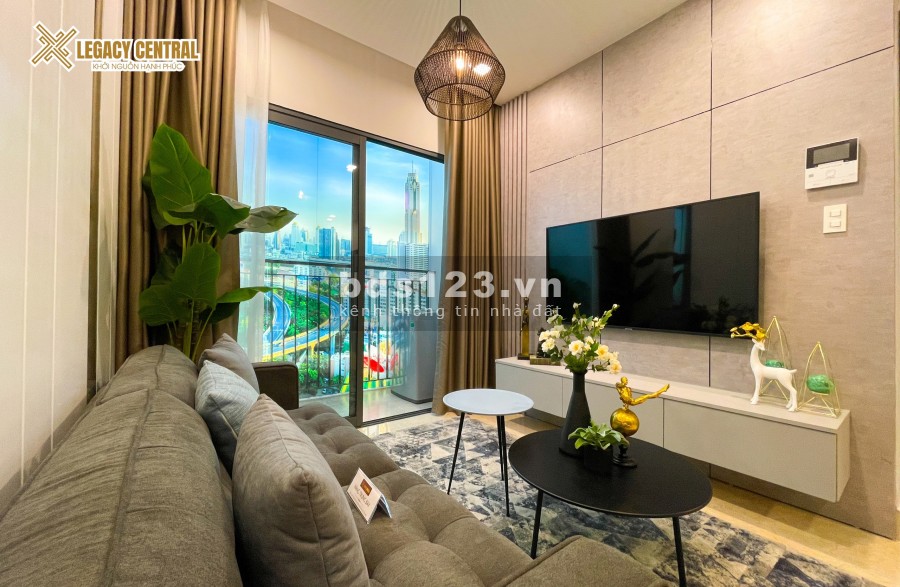 Chính thức nhận đặt chỗ căn hộ Legacy Central - TP. Thuận An giá chỉ 225 triệu/căn