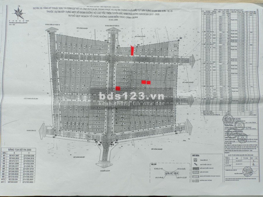 Bán đất mới đấu giá tái định cư Hà Lĩnh Hà Trung Thanh Hóa, sổ đỏ từng lô