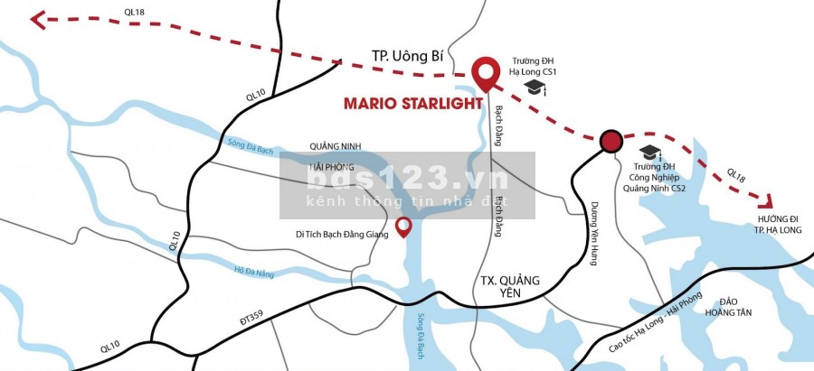 Đất nền Mario tạ khu công nghiệp Uông Bí với giá ngoại giao, pháp lí chuẩn