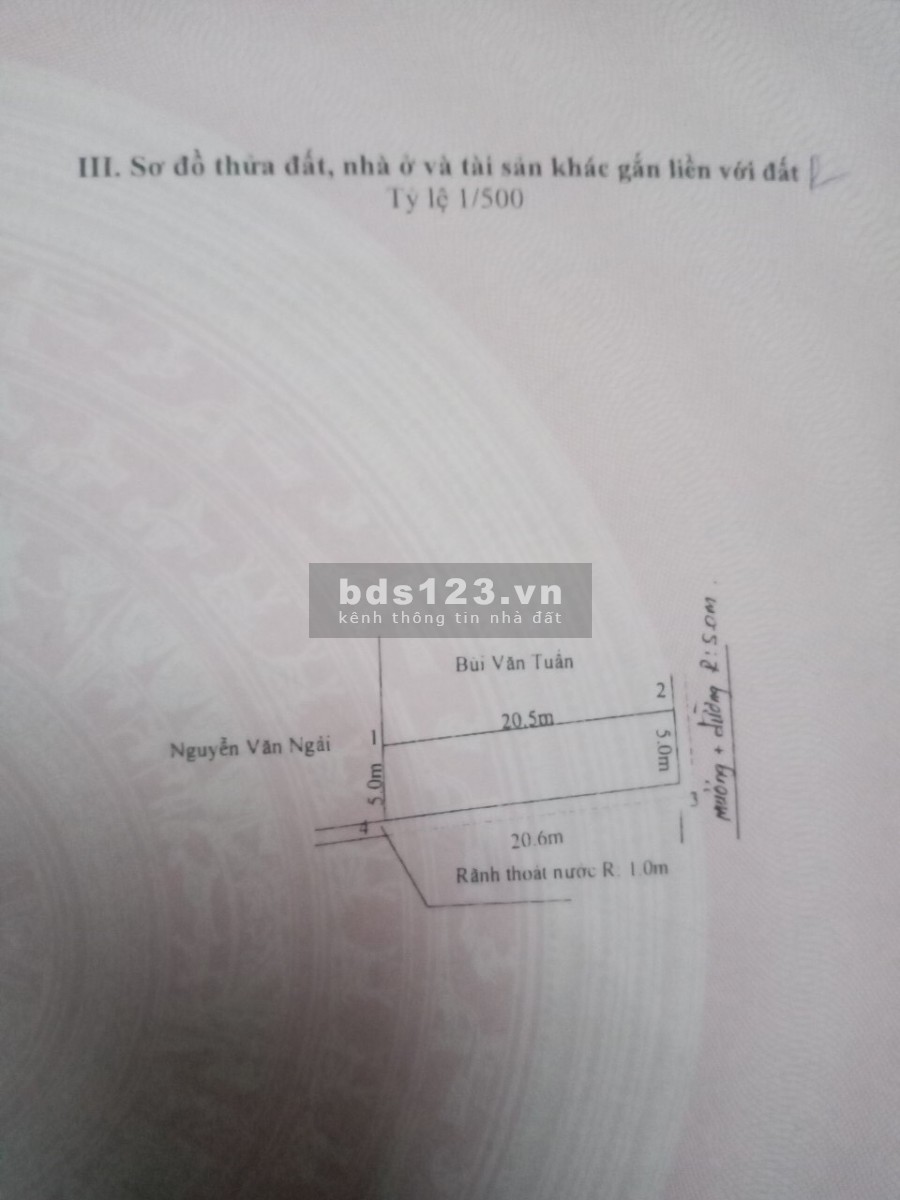 Đất thổ cư giá rẻ khu vực Thủy Nguyên Hải Phòng giá bán 1.2 tỷ liên hệ 0332892693