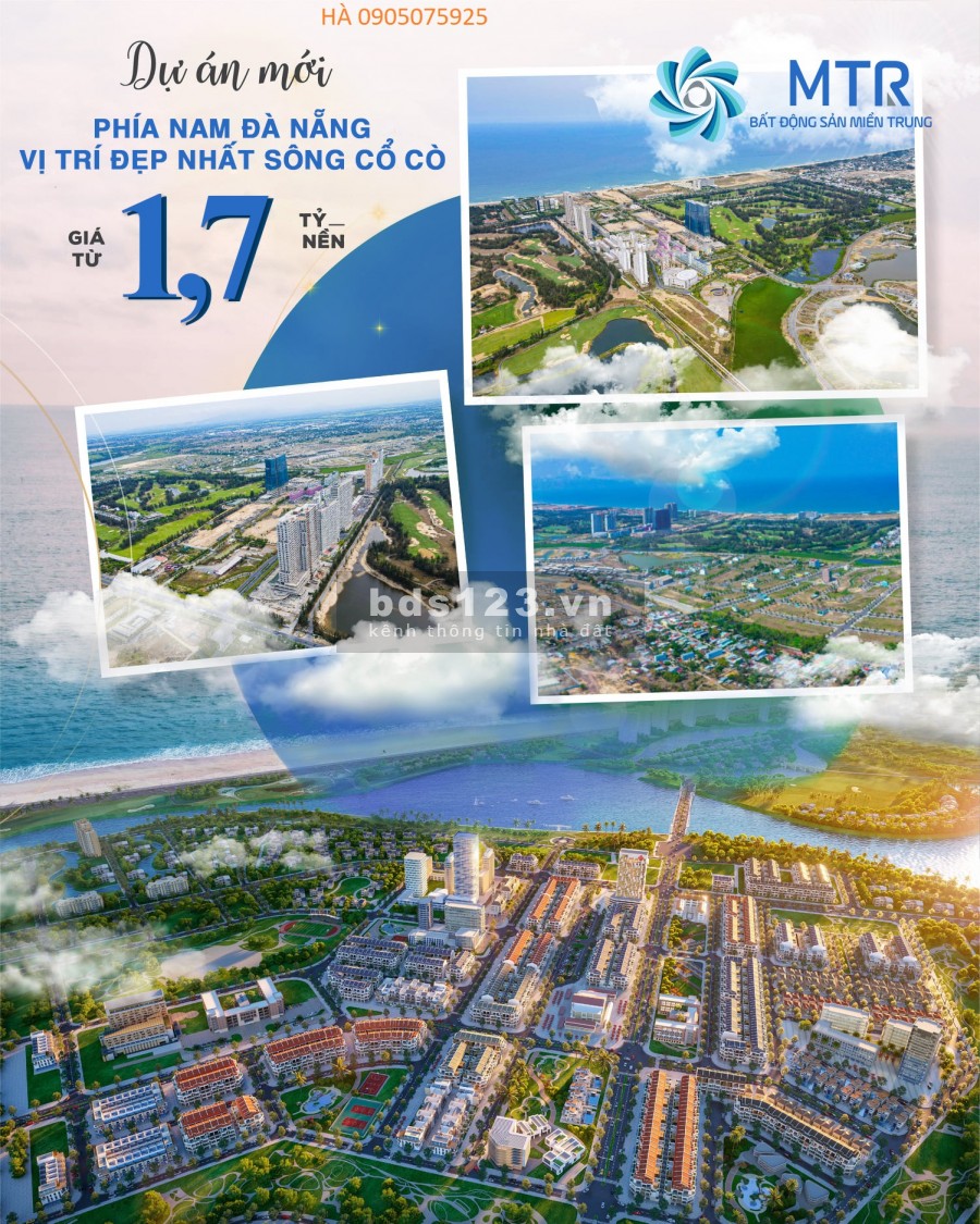 Chỉ Với 350 triệu là sỡ hửu ngay đất nền Ven biển Đà Nẵng, giá gốc chủ đầu tư