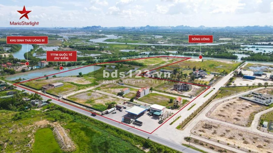 Đất nền Mario tạ khu công nghiệp Uông Bí với giá ngoại giao, pháp lí chuẩn