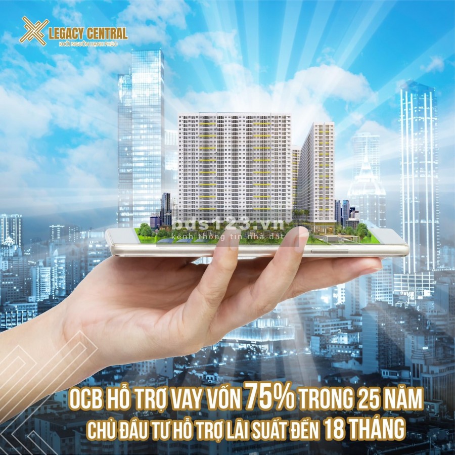 Sở hữu căn hộ đẳng cấp 5 sao ngân hàng hỗ trợ 75% trong 25 năm, sổ sẵn chính chủ