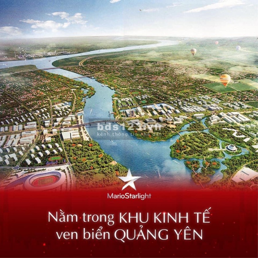 Bán đất nền trung tâm thành phố Uông Bí dự án MarioStarlight giá đầu tư.