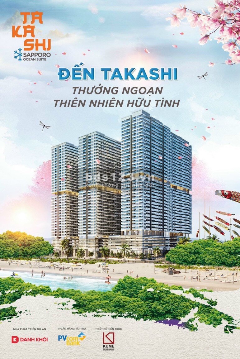 Takashi Ocean Suite Kỳ Co-Căn hộ nghĩ dưỡng cao cấp 5* phong cách Nhật Bản