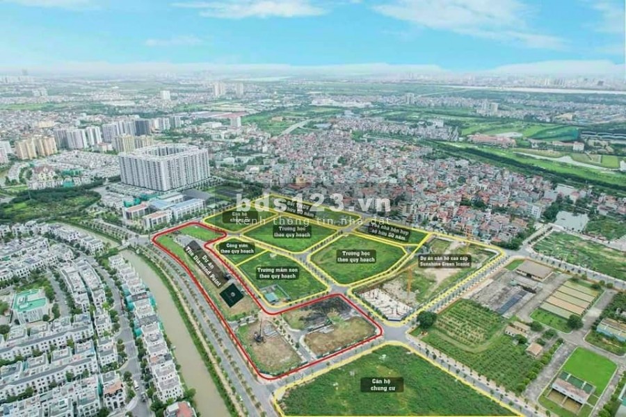 Liền kề BIệt thự The Diamond Point - Phúc Đồng, Long Biên, giá bán thoả thuận