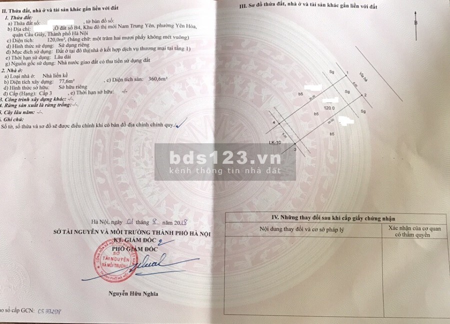 Bán biệt thự cao cấp mặt tiền đường lớn khu dân cư đông đúc, tiềm năng sinh lời
