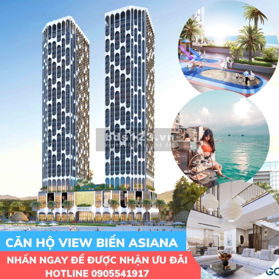 Bât ngờ với phong cách thiết kế đẹp ngỡ ngàng của căn hộ ASIANA chuẩn 5 sao.